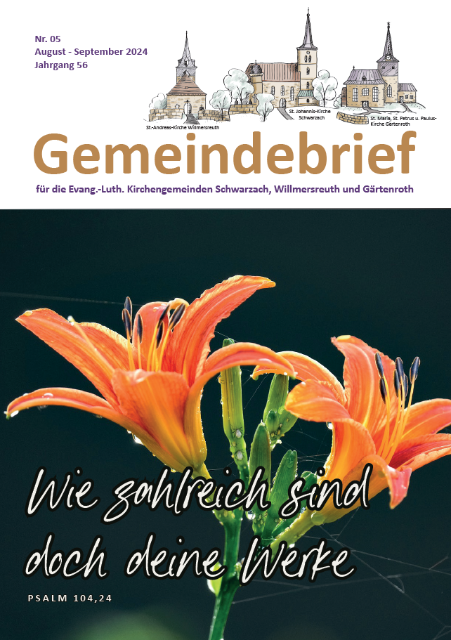 Gemeindebrief August-September 2024