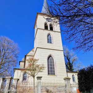 Johanniskirche Schwarzach von der Pfarrgasse